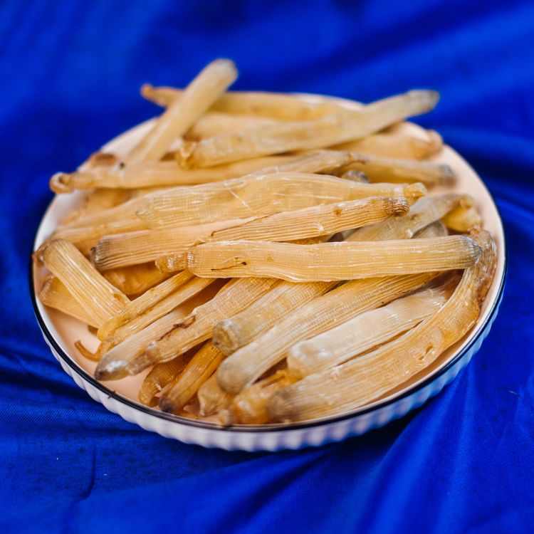 北海特產(chǎn)春子海味 本地天然大號白沙蟲干/500克